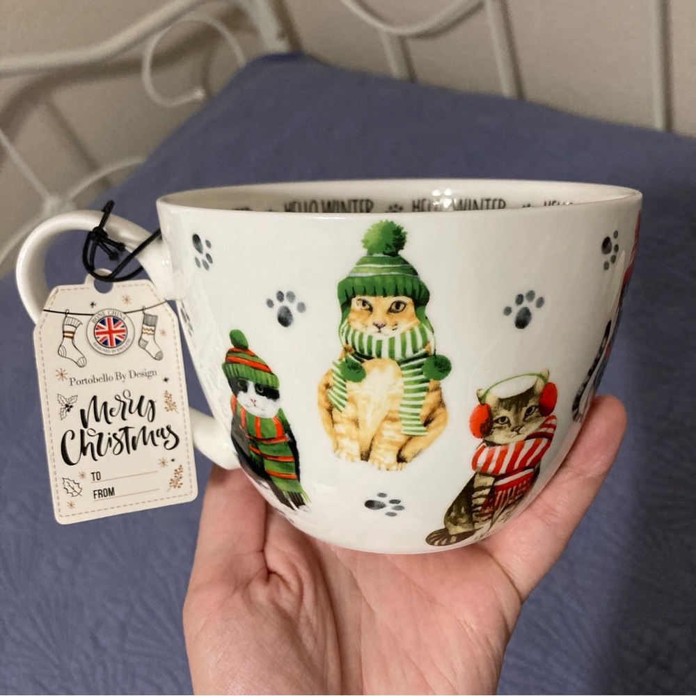 NWT Portobello By Design Mug Teacup Bone China England